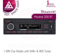 Blaupunkt Madrid 200 BT | Bluetooth, RDS Tuner, Handsfree, USB, Aux-In