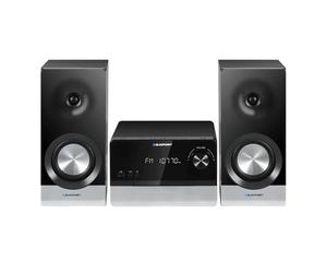 Blaupunkt MS40.2BT Micro Stereo 100W RMS - Bluetooth, HDMI ARC, Optical, USB, MP3 CD, FM Radio RDS Equalizer, LED Display, Remote Control - Powerful Sound for TV and Music