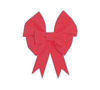 Blausky 1 x Large Decorative Bow Made of EVA 80 cm, Wedding Bows for DIY Wall Door Window Background, Wall Decoration Bows Gift Bow for Christmas Wedding Party Room Decoration, Red