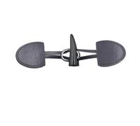 Blausky 2 Pairs of Leather Buttons, Sewing Pin Fastener, Button with Stopper, Coat Closure, Corner Buttons, Do-it-yourself Sewing Accessories, Knitted Jacket, Windbreaker Coat