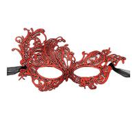 Blausky Eye Mask, Lace Mask, Sexy Lace Eye Mask for Women, Halloween Eye Masked, Masquerade Mask, Venetian Mask, Lace Women, for Halloween, Carnival, Evening Dress, Dance, Ball, Party, Red