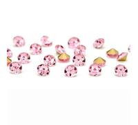 Blausky Pack of 1440 Pointed Back Cabochons Diamond, Glitter Stones, Faceted Glass Rhinestones, Small Loose Stone Beads for Ring, Nail Art, Craft, Earrings, DIY Jewellery, Light Pink, 4 mm