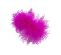 Blausky Pack of 2 Snap Bracelets for Women, Snap Bracelets, Feather Slap Bracelet, Feather Bracelet Made of Ostrich Feathers, Feather Sleeves, Hair Accessories, Wrist Decoration for Creative Party