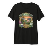 Blauvelt State Park New York Scenic Hiking Trails Souvenir Premium T-Shirt