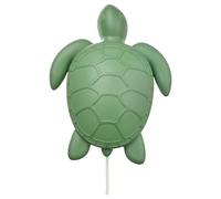BLÅVINGAD LED wall lamp, Turtle/Green