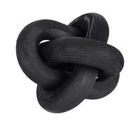 Blaward 3 Link Wood Chain Link Bookshelf Decor, Wood Knot Coffee Table Decor, Modern Home Decor Hand Carved Decorative Wood Knot,Wooden Links Knots Boho Bedroom Decor