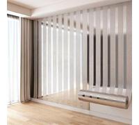 Blaward Vertical Stripes Mirror Metallic Texture Wallpaper Peel and Stick 40x300cm Waterproof Removable Renter Friendly Decorative Wall Paper for Bathroom Bedroom Kitchen (Silver, 40x300cm)