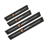 BLAYY 4 pcs Car Door Sill Protector Strips for Abarth 595 Abarth 500 Abarth 124 Spider, Car Scuff Plate Door Sill Pedal Trim Car Accessories