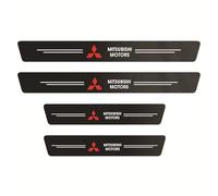 BLAYY 4 pcs Car Door Sill Protector Strips for Mitsubishi L200 2019-, Car Scuff Plate Door Sill Pedal Trim Car Accessories