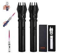 Blazara Lighter,Plasma Electric Lighter,Refillable Windproof Torch with Adjustable Jet Flame & Safety Lock,360° Ignition Portable for Camping, BBQ,Candles & Outdoor Use (Blue)