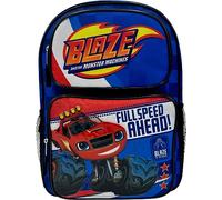 Blaze And The Monster Machines 16" Licensed Cargo School Backpack For Boys, Blue-black, L, Backpack