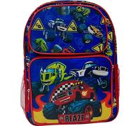Blaze And The Monster Machines 16" Licensed Cargo School Backpack For Boys, Blue-red, L, Backpack