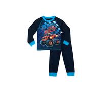 Blaze and the Monster Machines Boy's Ready Set Go Blaze Pyjamas in Navy | Size: 7-8 Years Blaze and the Monster Machines Navy 7-8 Years