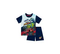 Blaze and the Monster Machines Boy's Short Sleeve Pyjamas in Blue | Size: 4-5 Years Blaze and the Monster Machines Blue 4-5 Years