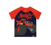 Blaze and The Monster Machines T-Shirt | Boys Monster Truck Tshirt | Short Sleeve Boys Tshirt | Official Merchandise | Blue | 3-4 Years