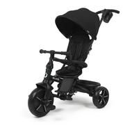 Blaze Baby Trike, 6 in1 Kids Tricycle, grows with your baby, adjustable seat and handle, removable canopy, 5-point safety harness, 10 months to 6 year, Black