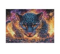 Blaze Black Panther 300 Pcs Jigsaw Puzzles Puzzles for Adults Teens Relaxing Fun Family Game Team Building Stress Reducing Autumn Durable Cardboard 300 PCS