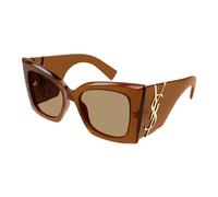 Blaze Crystal Sunglasses - female - Saint Laurent - Sunglasses - Brown - 54 MM - Accessories 54 MM