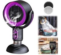 Blaze Filter,Blaze Fan-The Blaze Fan For Smoke,Blaze Fan Air Purifier,Blaze Fan Smoke Remover,Puffhide Purifier For Smoke,Portable Smoke Air Purifier Fan,Smoke Away Purifier Fan (purple-plug in)