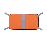 Blaze Orange Safety Panel - Unseen Hiker Free Trail, High Vis Reflective Strip, Mesh Backpack Cover, Alert Signal Marker, Hunting Gear, Safety Patch For Camping Tent Blind Outdoor Usage