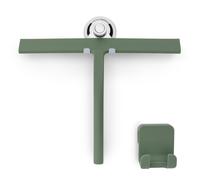 Blaze Shower Squeegee 28 cm Silicone Cover Stainless Steel Core Modern Design