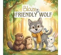 Blaze the Friendly Wolf Saves the Forest: A Teamwork Book for Kids Ages 2-5 About Helping Each Other - A Warm Forest Read-Aloud Story (Little Lights: Gentle Lessons for Little Ones)