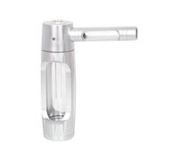 Blazecan Glass Water Bottle, Bottles with Aluminum Exterior and a Glass Interior, Pocket-Sized Bottles Travel Companion,Leakproof, Easy to Set up Clean(Silver)