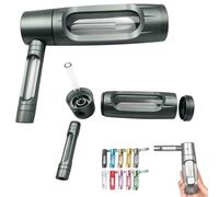 Blazecan, Smart Secret Compartment Bottle, Lightweight Bottles, Portable Compartment Bottle Pocket-Sized with Box, Pocket-Sized Bottles Travel Companion, Easy to Use and Clean (Gray)