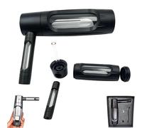 Blazecan, Smart Secret Compartment Bottle, Portable Compartment Bottle Pocket-Sized, Pocket-Sized Bottles Travel Companion, Easy to Set Up and Clean (Black)