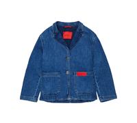 Blazer denim con logo - female - Max & Co - Light Jackets - Blue - 12 Y - Kids 12 Y