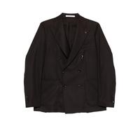 Blazer doppiopetto con revers a lancia - male - Tagliatore - Blazers - Brown - M - Jackets M