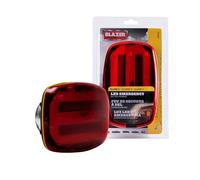 Blazer International 195C6350 LED Magnetic Emergency Light, Red