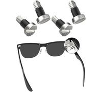 BlazerBuck 2 Pairs Replacement Screws for Ray-Ban RB3016/RB3498/RB3293 Sunglasses Partial Thread