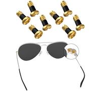 BlazerBuck 4 Pairs Replacement Screws for Ray-Ban RB3533/RB3549/RB3569 Sunglasses