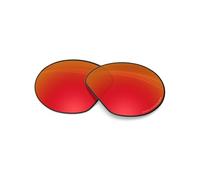 BlazerBuck Anti-salt Polarized Replacement Lenses Compatible with Oakley Meta HSTN OW8002-51mm Smart Glasses - Fire Red