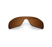 BlazerBuck Anti-salt Polarized Replacement Lenses for Oakley Batwolf OO9101 - Amber