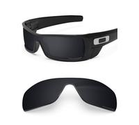 BlazerBuck Anti-salt Polarized Replacement Lenses for Oakley Batwolf OO9101 - Black