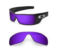 BlazerBuck Anti-salt Polarized Replacement Lenses for Oakley Batwolf OO9101 - Cosmic Purple