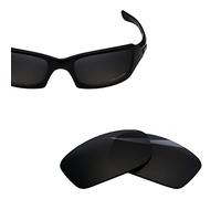 BlazerBuck Anti-salt Polarized Replacement Lenses for Oakley Fives Squared Sunglasses - Black