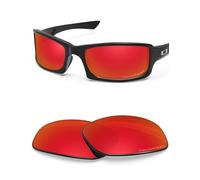 BlazerBuck Anti-salt Polarized Replacement Lenses for Oakley Fives Squared Sunglasses - Fire Red