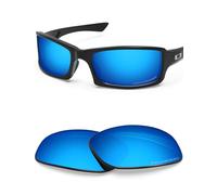BlazerBuck Anti-salt Polarized Replacement Lenses for Oakley Fives Squared Sunglasses - Ice Blue