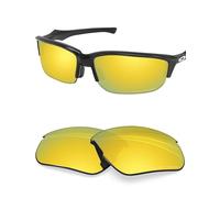 BlazerBuck Anti-salt Polarized Replacement Lenses for Oakley Flak Beta OO9363-24K Gold