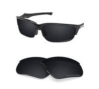 BlazerBuck Anti-salt Polarized Replacement Lenses for Oakley Flak Beta OO9363 - Black
