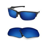BlazerBuck Anti-salt Polarized Replacement Lenses for Oakley Flak Beta OO9363 - Midnight Blue