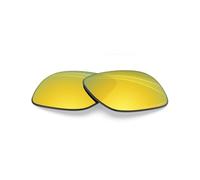 BlazerBuck Anti-salt Polarized Replacement Lenses for Oakley Highland OO9522 62mm - 24K Gold