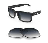 BlazerBuck Anti-salt Polarized Replacement Lenses for Oakley Holbrook OO9102 - Grey Gradient