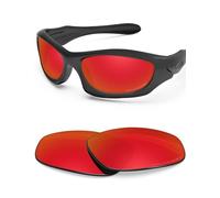 BlazerBuck Anti-salt Polarized Replacement Lenses for Oakley Monster Dog - Fire Red