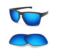 BlazerBuck Anti-Salt Polarized Replacement Lenses for Oakley Sliver OO9262 - Ice Blue