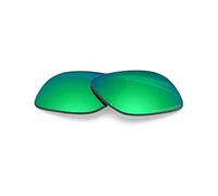 BlazerBuck Anti-salt Polarized Replacement Lenses for Oakley Sliver XL OO9341 - Emerald Green