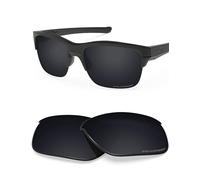 BlazerBuck Anti-salt Polarized Replacement Lenses for Oakley Thinlink OO9316/Thinlink Asian Fit OO9317 - Black